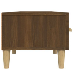 Meuble TV Chêne marron 150x34,5x30 cm Bois d'ingénierie