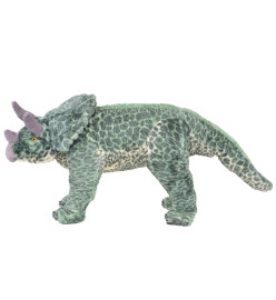 Jouet en peluche Dinosaure Tricératops Vert XXL