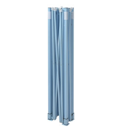 Tente pliable 3 x 4,5 m Bleu