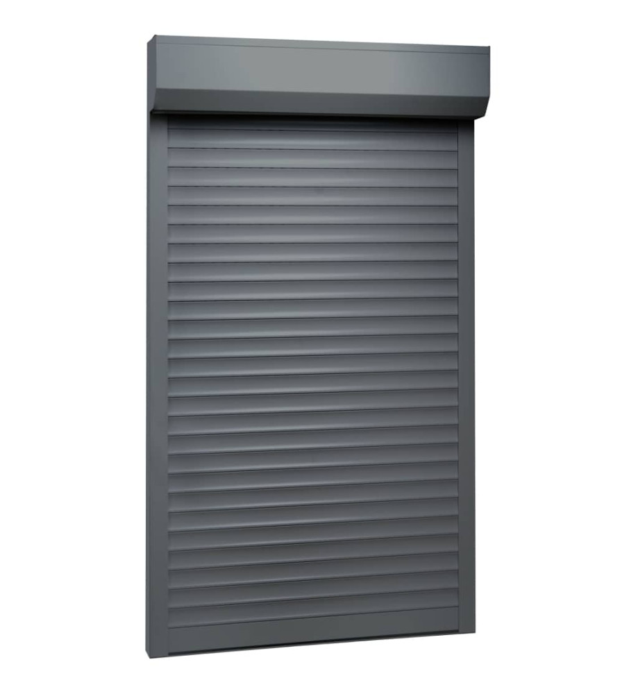 Volet roulant aluminium 100x210 cm anthracite