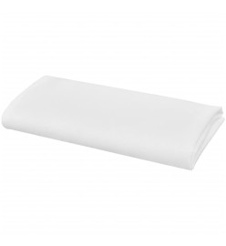 Serviettes de table 50 pcs Blanc 50x50 cm