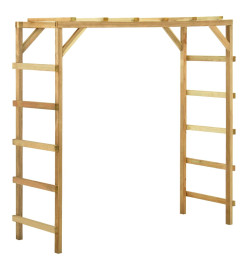 Support d'escalade d'extérieur 170x60x170 cm Bois de pin massif