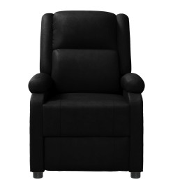 Fauteuil inclinable Noir Similicuir