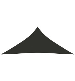 Voile de parasol Tissu Oxford triangulaire 5x6x6 m Anthracite