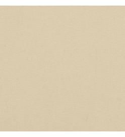 Coussin de banc de jardin beige 150x50x7 cm tissu oxford