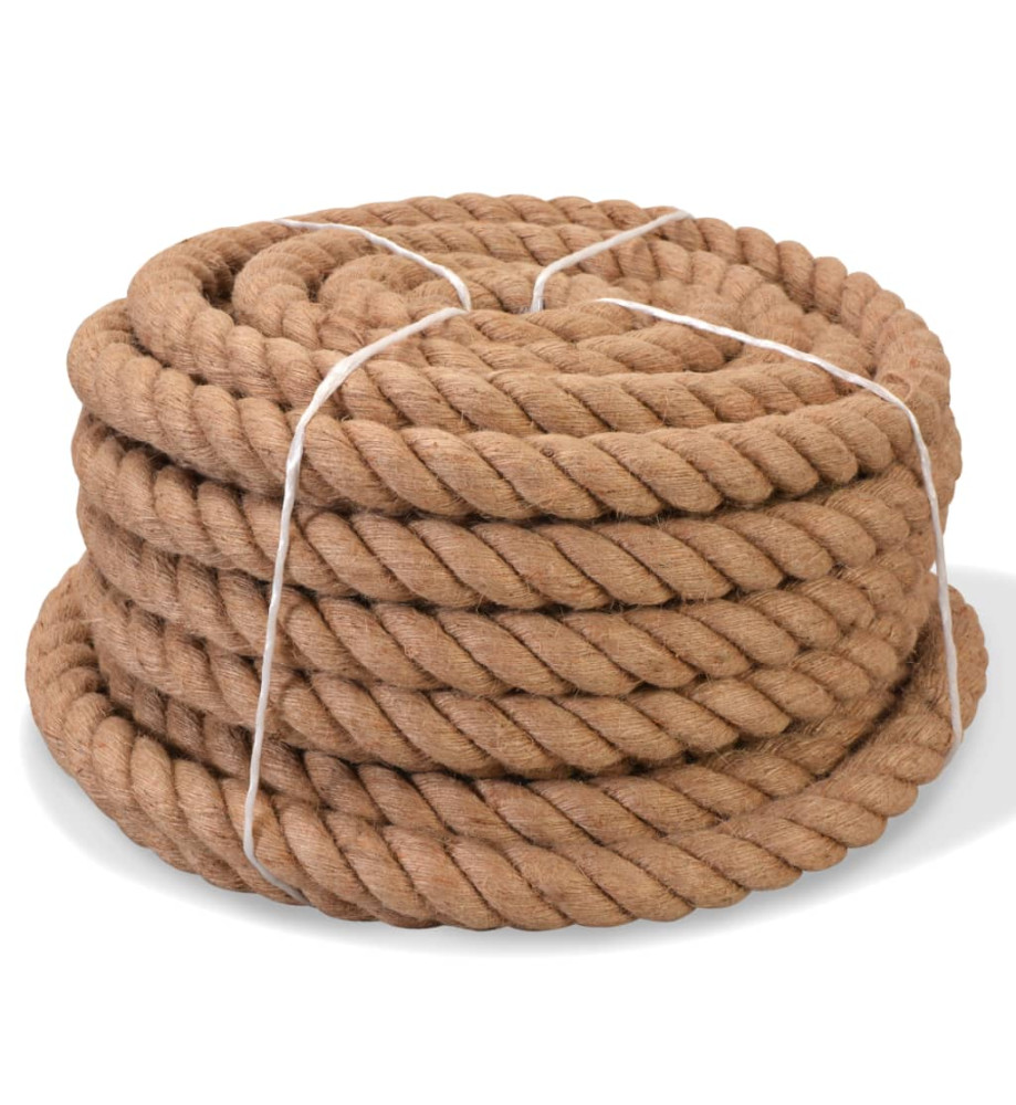 Corde 100 % jute 30 mm 50 m