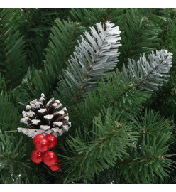 Sapin de Noël artificiel d'allée Vert 40 cm PVC