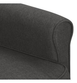 Fauteuil Gris foncé Tissu