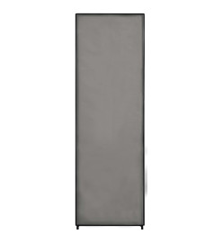 Garde-robe Gris 87 x 49 x 159 cm Tissu