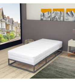 Matelas 90 x 200 cm 7 zones Ressort ensaché 20 cm H3