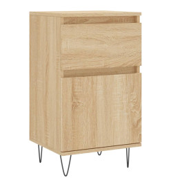 Buffet chêne sonoma 40x35x70 cm bois d'ingénierie