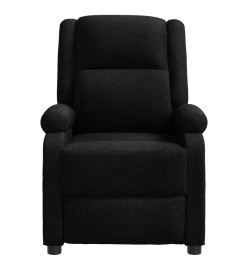 Fauteuil de massage Noir Tissu