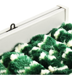 Moustiquaire Vert et blanc 100x220 cm Chenille