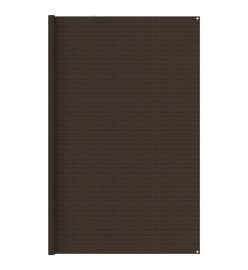 Tapis de tente 300x600 cm Marron