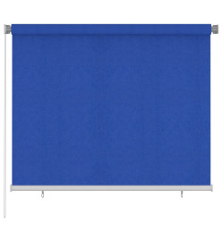 Store roulant d'extérieur 180x140 cm Bleu PEHD