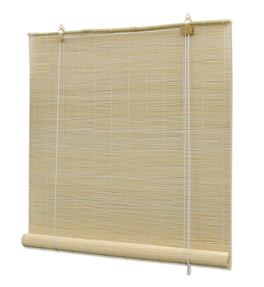 Store à rouleau bambou naturel 100x160 cm Store à rouleau bambou naturel 100x160 cm