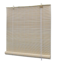 Stores à rouleau Bambou naturel 4 pcs 120x160 cm