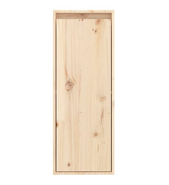 Armoires murales 2 pcs 30x30x80 cm Bois de pin massif