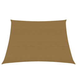 Voile d'ombrage 160 g/m² Taupe 4/5x3 m PEHD