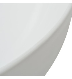 Lavabo ronde Céramique Blanc 41,5 x 13,5 cm