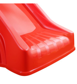 Toboggan pliable d'enfants Intérieur/Extérieur Rouge et jaune