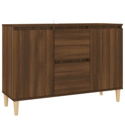 Buffet Chêne marron 103,5x35x70 cm Bois d'ingénierie