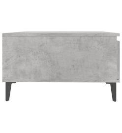 Table basse Gris béton 90x60x35 cm Aggloméré