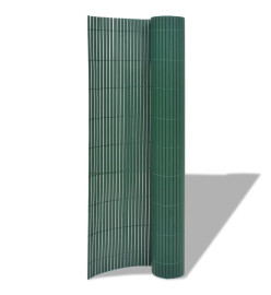 Clôture de jardin Double face PVC 90 x 300 cm Vert