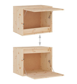 Meubles TV 3 pcs Bois massif de pin