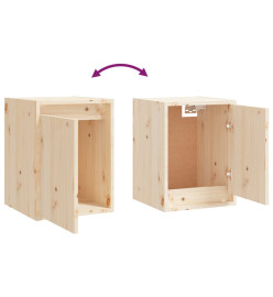 Meubles TV 3 pcs Bois massif de pin