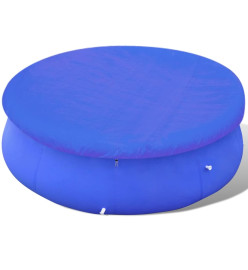 Couverture de piscine ronde hors sol de 360-367 cm