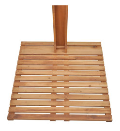 Douche de jardin en bois