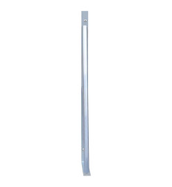 Supports pour poteau de clôture 2 pcs Acier galvanisé