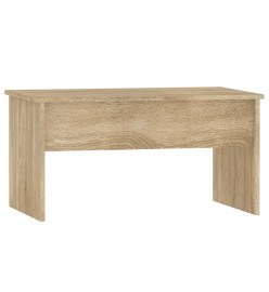 Table basse Chêne sonoma 80x50,5x41,5 cm Bois d'ingénierie