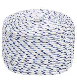 Corde de bateau Blanc 6 mm 50 m Polypropylène