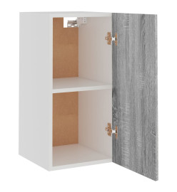 Armoire suspendue Sonoma gris 29,5x31x60 cm Bois d'ingénierie