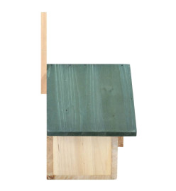 Nichoirs 4 pcs 24x16x30 cm Bois de sapin