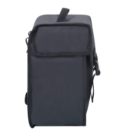 Sac de vélo simple pour porte-bagages étanche 21 L Noir