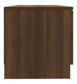 Meuble TV Chêne marron 80x35x36,5 cm Bois d'ingénierie