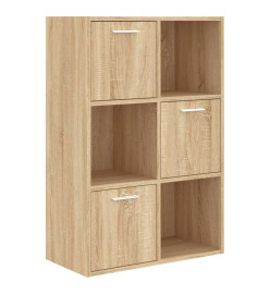 Armoire de rangement Chêne sonoma 60x29,5x90 cm Aggloméré