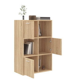 Armoire de rangement Chêne sonoma 60x29,5x90 cm Aggloméré