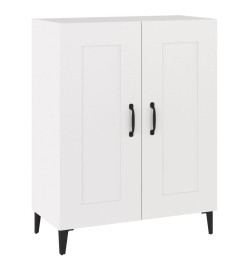 Buffet Blanc 69,5x34x90 cm Bois d'ingénierie