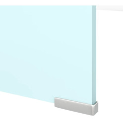 Meuble TV/Support pour moniteur 120x30x13 cm verre vert