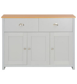 Buffet Gris 112 x 35 x 81 cm