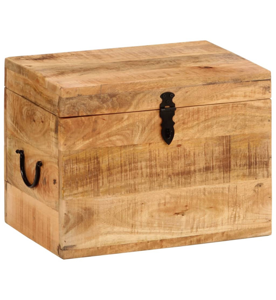 Boîte de rangement 39x28x31 cm Bois massif d'acacia