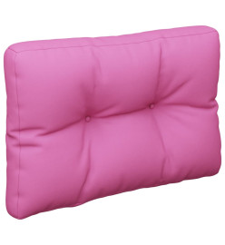 Coussin de palette Rose 50x40x12 cm tissu