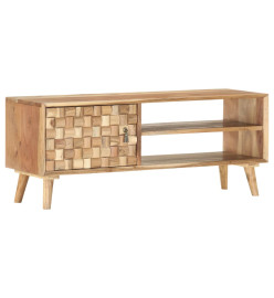 Meuble TV 100x35x40 cm Bois d'acacia massif