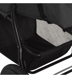 Poussette pour bébé Anthracite Acier