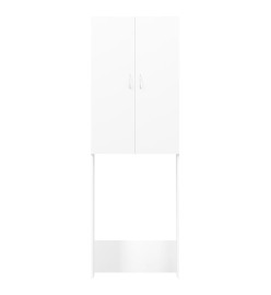 Meuble pour machine à laver Blanc 64x25,5x190 cm