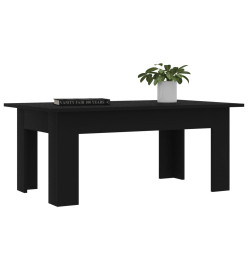 Table basse Noir 100 x 60 x 42 cm Aggloméré